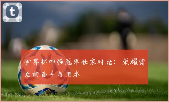 世界杯四强冠军独家对话:荣耀背后的奋斗与泪水