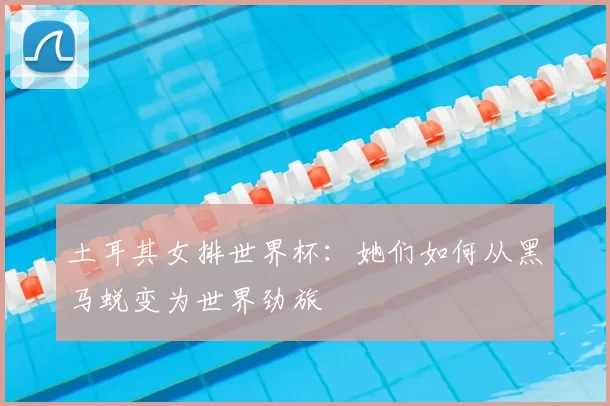 土耳其女排世界杯:她们如何从黑马蜕变为世界劲旅