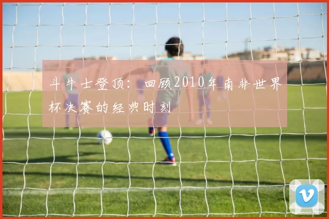 斗牛士登顶：回顾2010年南非世界杯决赛的经典时刻